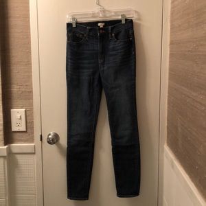 Jcrew high waisted jeans